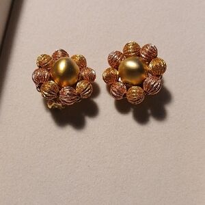 Marvella Clip On  Cluster Earrings